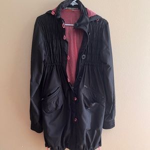 Athleta Rain Trench Coat